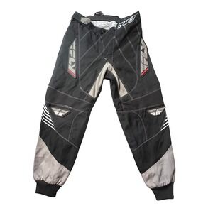 Fly Racing Pants Mens 28 Black 303 Race Pant Motocross Dirt Bike Gear